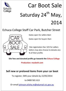 Car Boot Sale1