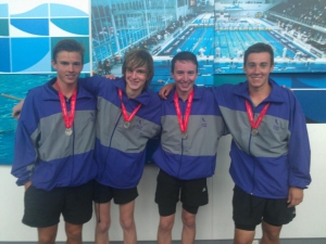 State Swimming Relay Team