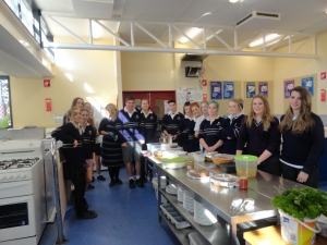 Year 11 Foods Class
